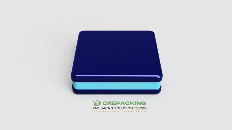 Gift Tin box Square shaped 275