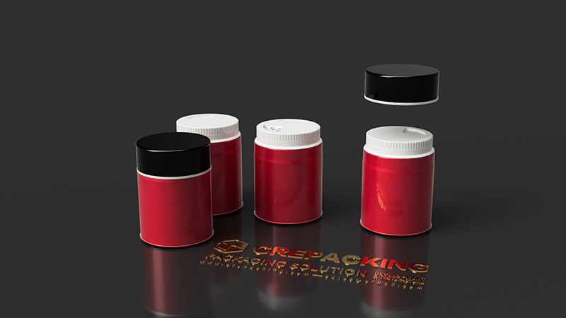 round powder tin 5676 3