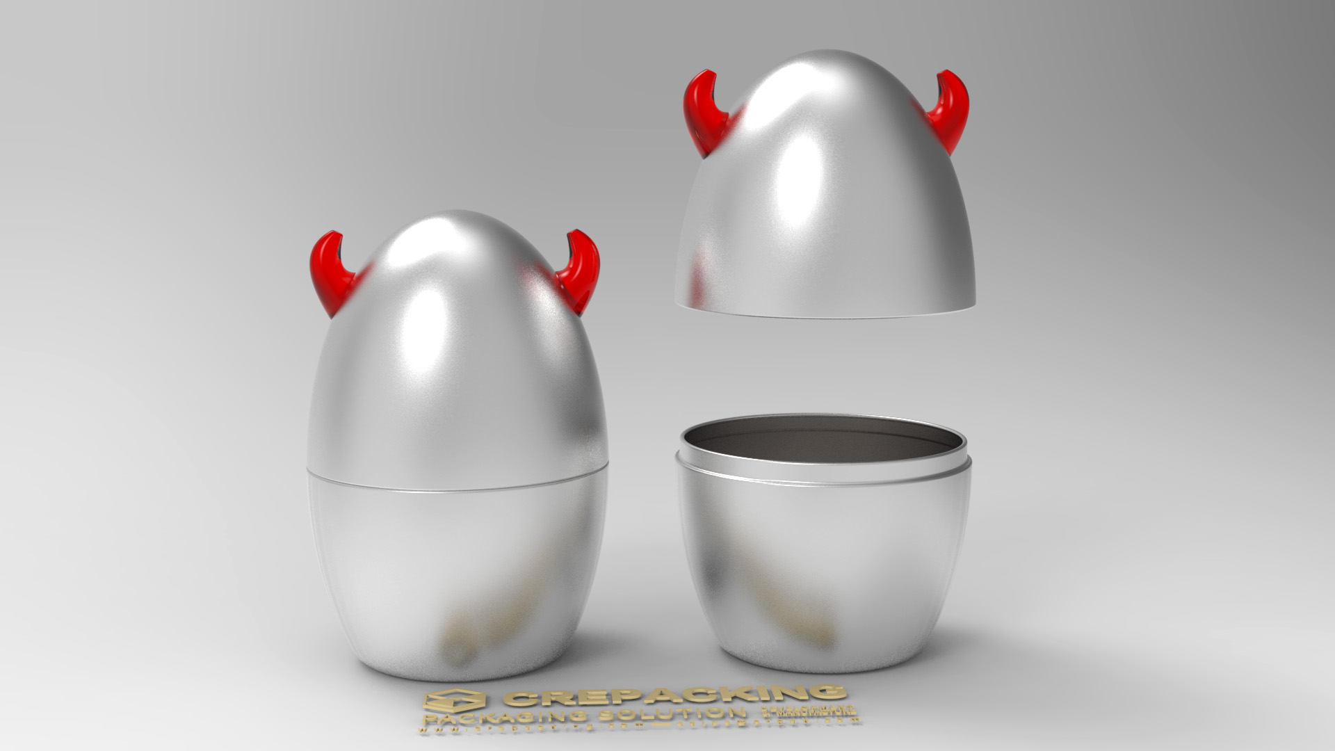 egg tin box