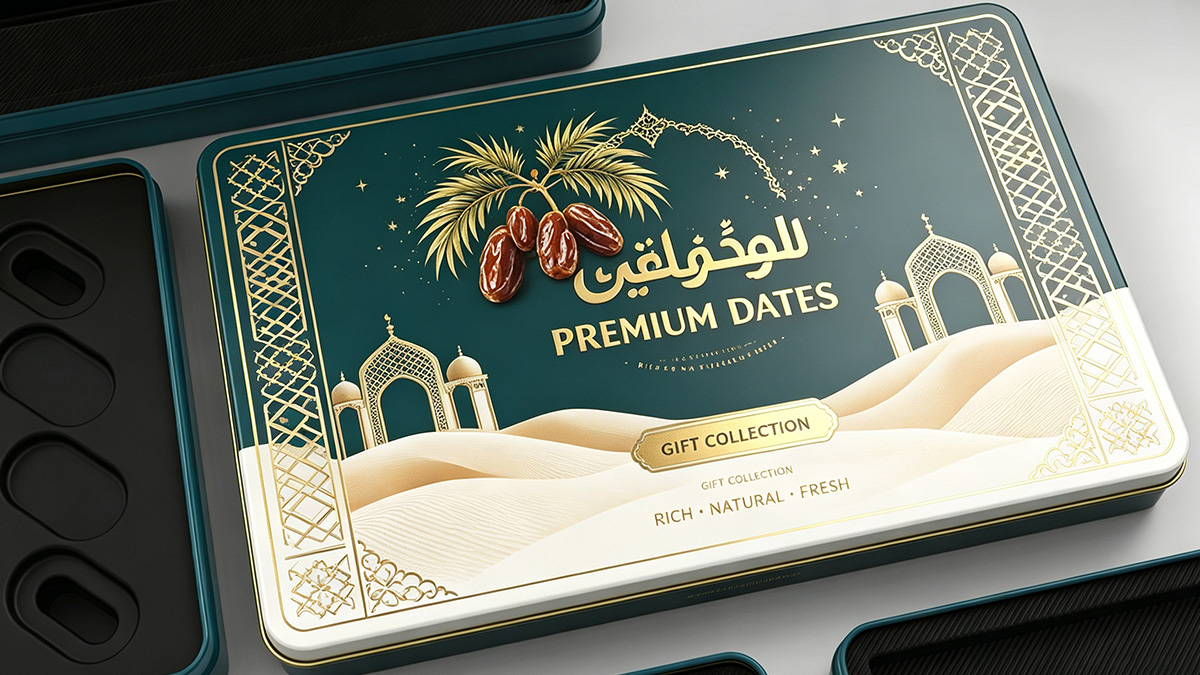 premium dates packaging by CREPACKING